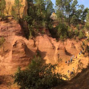 Roussillon e le terre dell'ocra