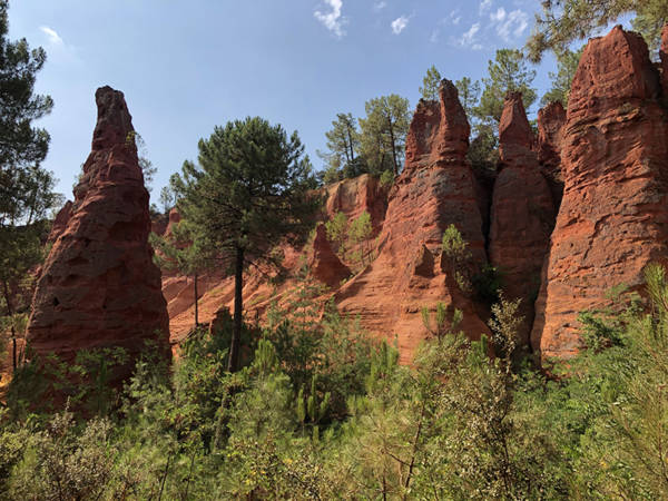 Roussillon e le terre dell'ocra